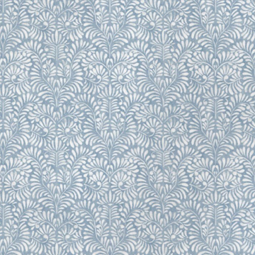 1:12, 1" Scale Dollhouse Miniature Wallpaper Blue Feather (3 sheets)